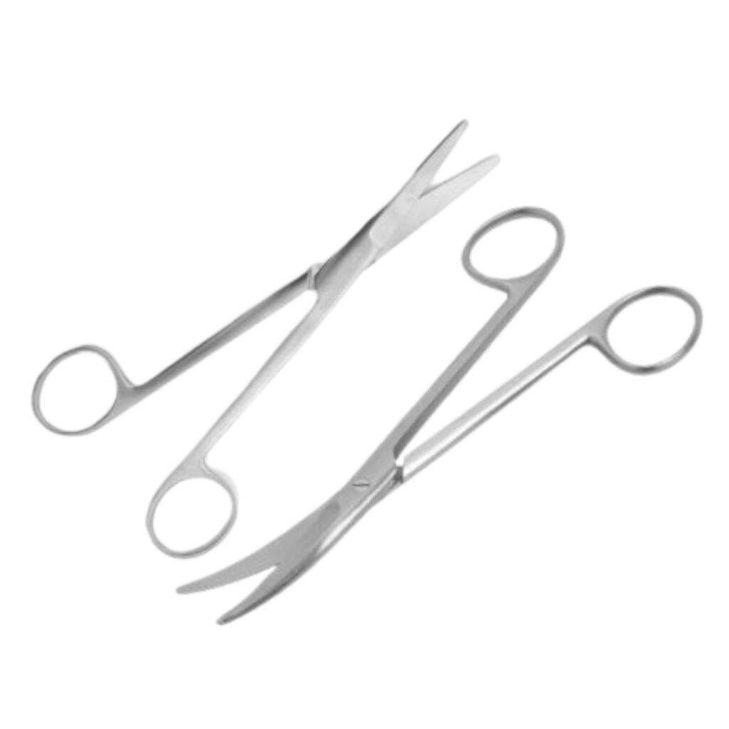 SURGICAL MAYO SCISSOR MEDX SIZE S5 & S6 CVD/STR – Medical Depot